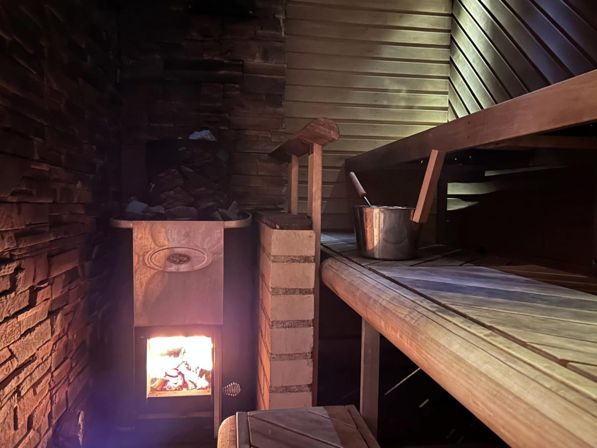 Peaceful Wood-Fired Sauna Stay فانتا المظهر الخارجي الصورة
